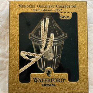 Waterford 1997 Memories Ornament Collection - Lantern Ornament - Sixth Edition